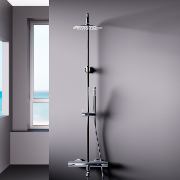 Душевая система Damixa Scandinavian Pure 936810000 с термостатом Хром