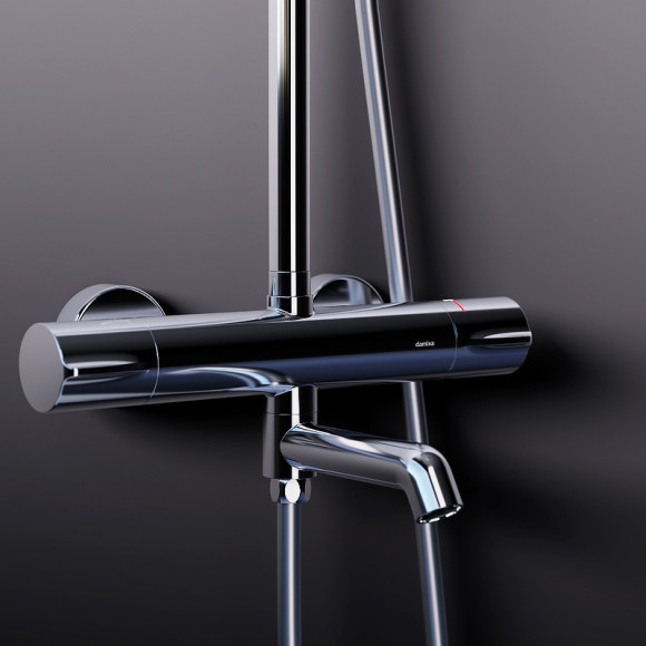 Душевая система Damixa Scandinavian Pure 936810000 с термостатом Хром