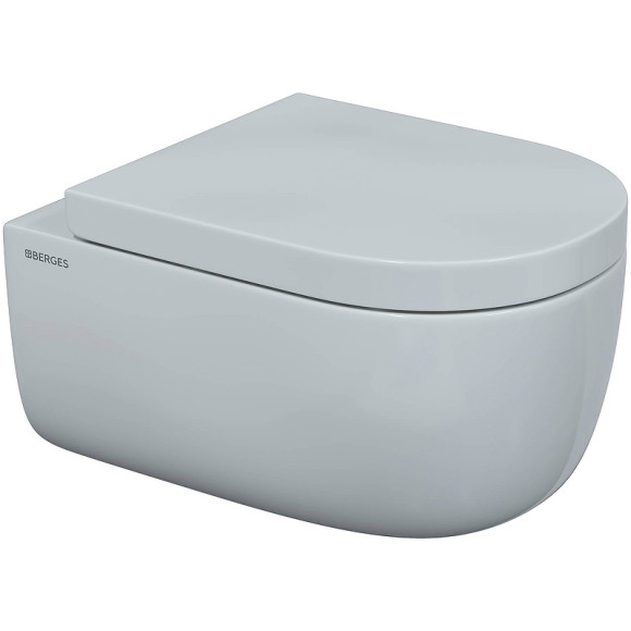 Комплект унитаза с инсталляцией Berges Novum 043204 с сиденьем Микролифт и Черной SoftTouch клавишей смыва Комплект унитаза с инсталляцией Berges Novum 043204 с сиденьем Микролифт и Черной SoftTouch клавишей смыва
