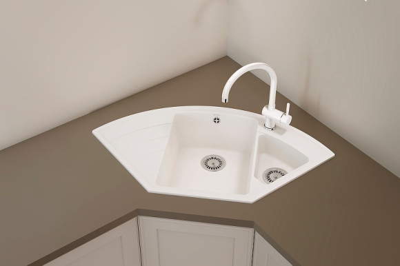 Кухонная мойка Ulgran Quartz Marta 1000-09 Асфальт Кухонная мойка Ulgran Quartz Marta 1000-09 Асфальт