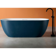 Ванна из искусственного камня Abber Frankfurt 170x75 AM9941DB Синяя матовая без гидромассажа Ванна из искусственного камня Abber Frankfurt 170x75 AM9941DB Синяя матовая без гидромассажа