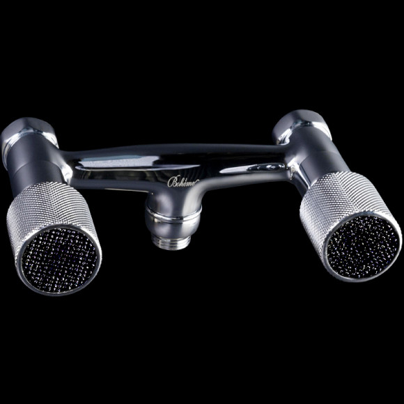 Смеситель для душа Boheme Royal Cristal 274-Royal/CRSTBlack Хром