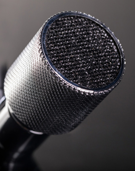 Смеситель для душа Boheme Royal Cristal 274-Royal/CRSTBlack Хром