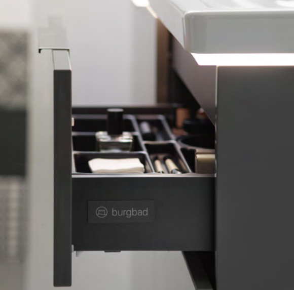 Тумба с раковиной Burgbad Eqio 93 SEYQ093F2010C001*1 подвесная Серый глянец Тумба с раковиной Burgbad Eqio 93 SEYQ093F2010C001*1 подвесная Серый глянец