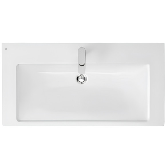 Тумба с раковиной Burgbad Eqio 93 SEYQ093F2010C001*1 подвесная Серый глянец Тумба с раковиной Burgbad Eqio 93 SEYQ093F2010C001*1 подвесная Серый глянец