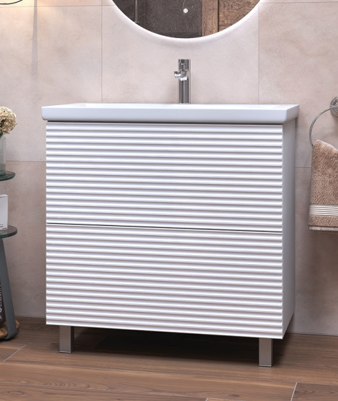 Тумба под раковину Vigo Otti 80 tn.OTT.COM.80.2Y Белая