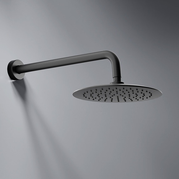 Душевая система Damixa Scandinavian Pure 936510300 Черная матовая