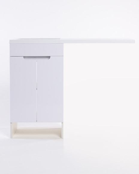 Тумба под раковину Orange Sistema 120 STD-60TUW Белая Тумба под раковину Orange Sistema 120 STD-60TUW Белая