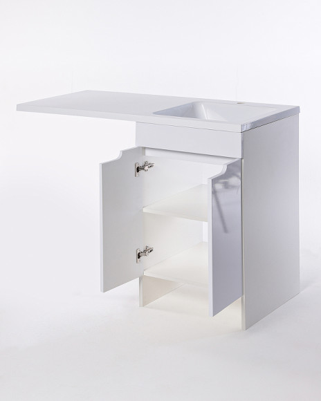 Тумба под раковину Orange Sistema 120 STD-60TUW Белая Тумба под раковину Orange Sistema 120 STD-60TUW Белая