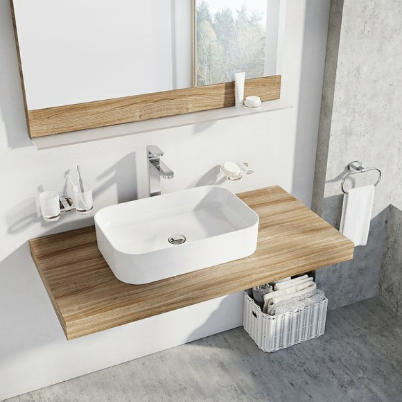 Раковина-чаша Ravak Ceramic R Slim 55 XJX01155002 Белая Раковина-чаша Ravak Ceramic R Slim 55 XJX01155002 Белая