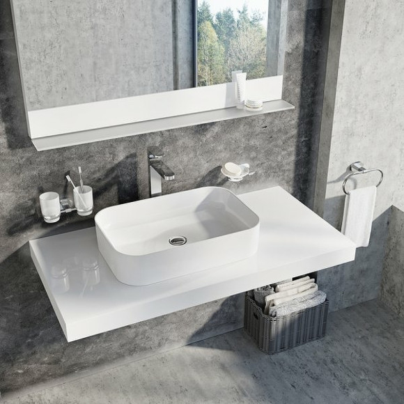 Раковина-чаша Ravak Ceramic R Slim 55 XJX01155002 Белая Раковина-чаша Ravak Ceramic R Slim 55 XJX01155002 Белая
