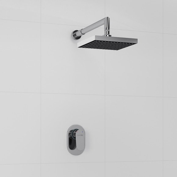 Душевая система WasserKRAFT A12028 Хром Душевая система WasserKRAFT A12028 Хром