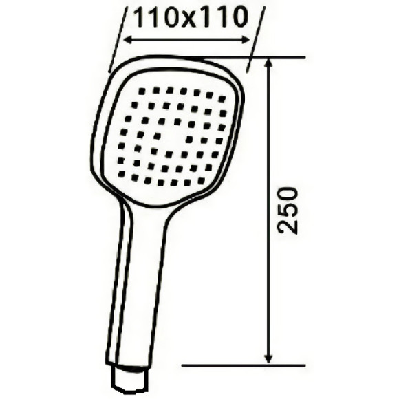 Ручной душ Orange O-Shower OS06 Хром Ручной душ Orange O-Shower OS06 Хром