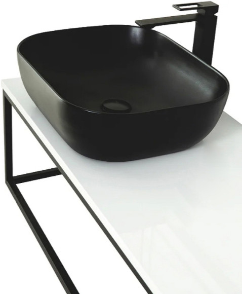 Столешница под раковину BelBagno 120 EK-120-AS-BO-L Bianco Opaco Столешница под раковину BelBagno 120 EK-120-AS-BO-L Bianco Opaco