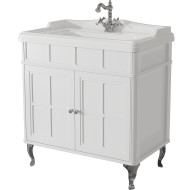 Тумба под раковину Caprigo Borgo 80 33412CH-B231 Белая матовая