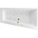 Акриловая ванна Excellent Sfera 170x100 R WAEX.SFP17.RELAX.BR с гидромассажем Акриловая ванна Excellent Sfera 170x100 R WAEX.SFP17.RELAX.BR с гидромассажем