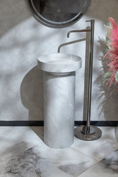 Раковина-чаша Boheme Corian 40 801-GR Amani Grigio