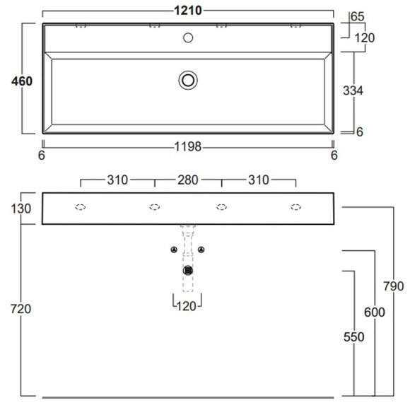 Раковина Simas 121 AG121 bi*1 Белая Раковина Simas 121 AG121 bi*1 Белая