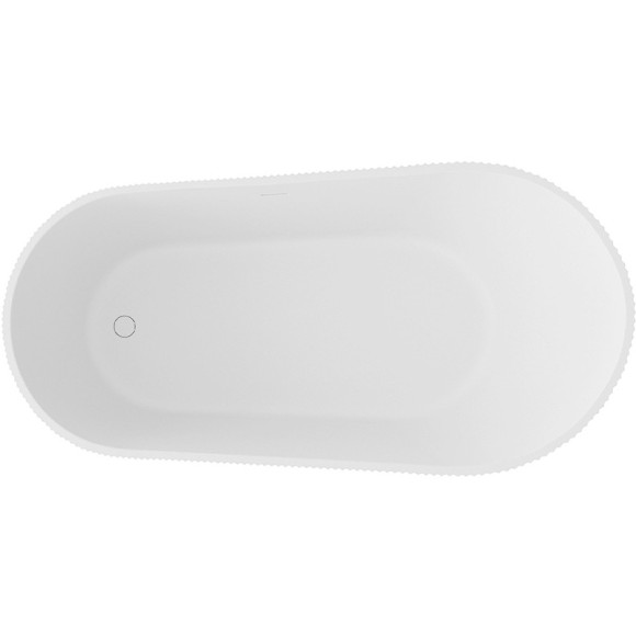 Акриловая ванна Abber 170х80 AB9445MW без гидромассажа Акриловая ванна Abber 170х80 AB9445MW без гидромассажа