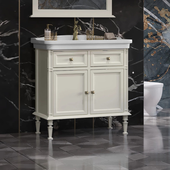 Тумба под раковину Opadiris Кантара 85 00-00007479 Слоновая кость