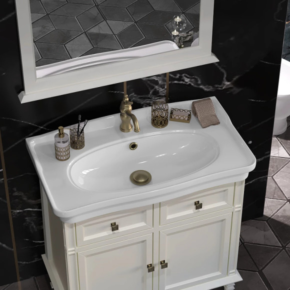 Тумба под раковину Opadiris Кантара 85 00-00007479 Слоновая кость