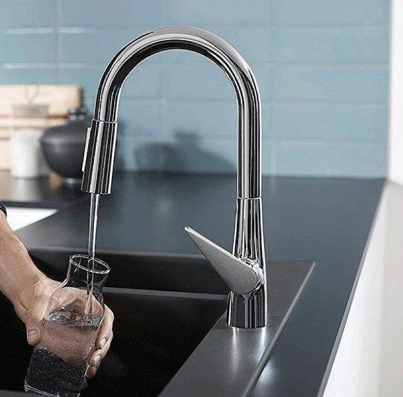Смеситель для кухни Hansgrohe Talis S 72815000 Хром Смеситель для кухни Hansgrohe Talis S 72815000 Хром