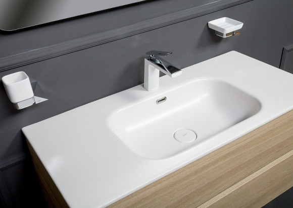 Тумба под раковину Boheme Armadi Art Vallessi 80 837-080-L подвесная Дуб светлый матовый