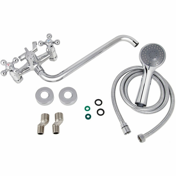 Смеситель для ванны Kaiser Carlson Lux 11155 универсальный Хром Смеситель для ванны Kaiser Carlson Lux 11155 универсальный Хром