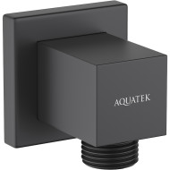 Шланговое подключение Aquatek AQ2458MB Черное матовое