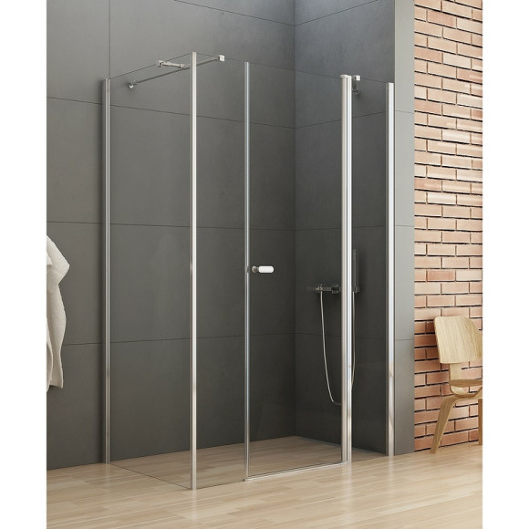 Душевой уголок New Trendy New Soleo Chrome 110х70 K-0643 профиль Хром стекло прозрачное Душевой уголок New Trendy New Soleo Chrome 110х70 K-0643 профиль Хром стекло прозрачное