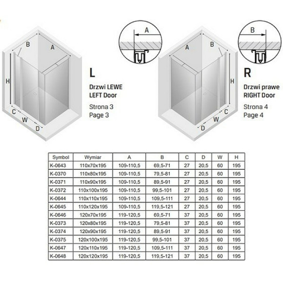 Душевой уголок New Trendy New Soleo Chrome 110х70 K-0643 профиль Хром стекло прозрачное Душевой уголок New Trendy New Soleo Chrome 110х70 K-0643 профиль Хром стекло прозрачное