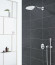 Смеситель для душа Grohe Grohtherm SmartControl 29121000 с термостатом Хром Смеситель для душа Grohe Grohtherm SmartControl 29121000 с термостатом Хром