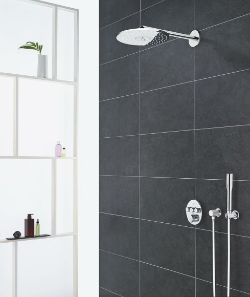 Смеситель для душа Grohe Grohtherm SmartControl 29121000 с термостатом Хром Смеситель для душа Grohe Grohtherm SmartControl 29121000 с термостатом Хром