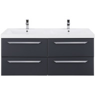 Тумба под раковину Cezares Eco 120 ECO-1200-4C-SO-2-GR-P подвесная Grafito