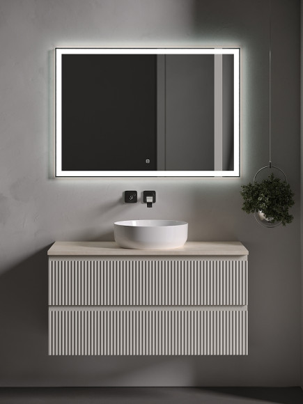 Тумба под раковину Sancos Snob R 100 SNR100CE подвесная Beige Soft