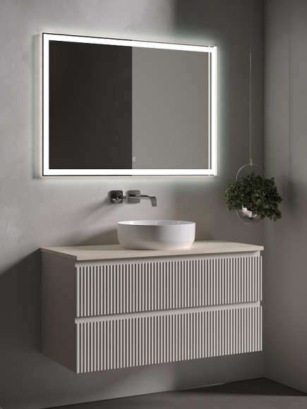 Тумба под раковину Sancos Snob R 100 SNR100CE подвесная Beige Soft