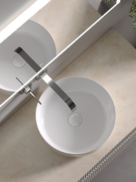 Тумба под раковину Sancos Snob R 100 SNR100CE подвесная Beige Soft