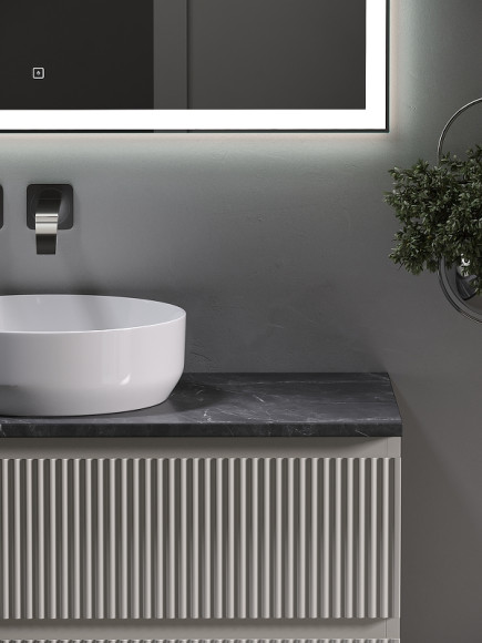 Тумба под раковину Sancos Snob R 100 SNR100CE подвесная Beige Soft