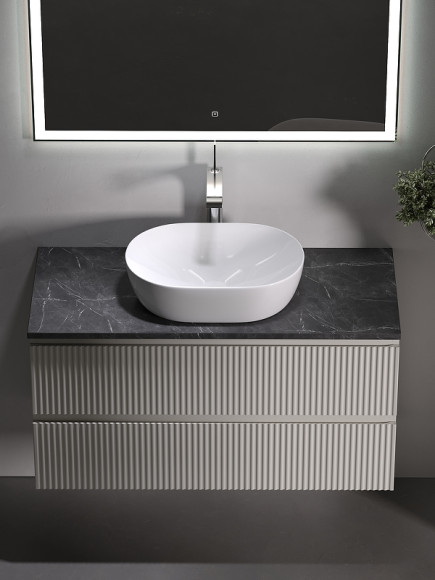 Тумба под раковину Sancos Snob R 100 SNR100CE подвесная Beige Soft