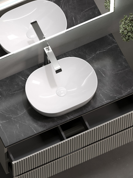 Тумба под раковину Sancos Snob R 100 SNR100CE подвесная Beige Soft