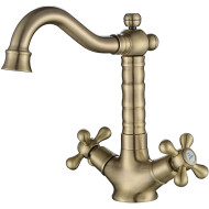 Смеситель для раковины Kaiser Carlson Style 44411-1 Бронза