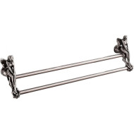 Полотенцедержатель Art&Max Fairy AM-B-0988-T двойной Серебро Полотенцедержатель Art&Max Fairy AM-B-0988-T двойной Серебро