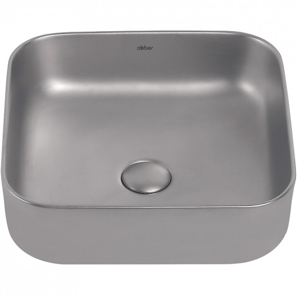 Раковина-чаша Abber Rechteck 39 AC2211MS Серебро матовое Раковина-чаша Abber Rechteck 39 AC2211MS Серебро матовое