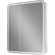 Зеркальный шкаф Art&Max Verona AM-Ver-700-800-2D-R-DS-F с подсветкой с сенсорным выключателем Белый Зеркальный шкаф Art&Max Verona AM-Ver-700-800-2D-R-DS-F с подсветкой с сенсорным выключателем Белый