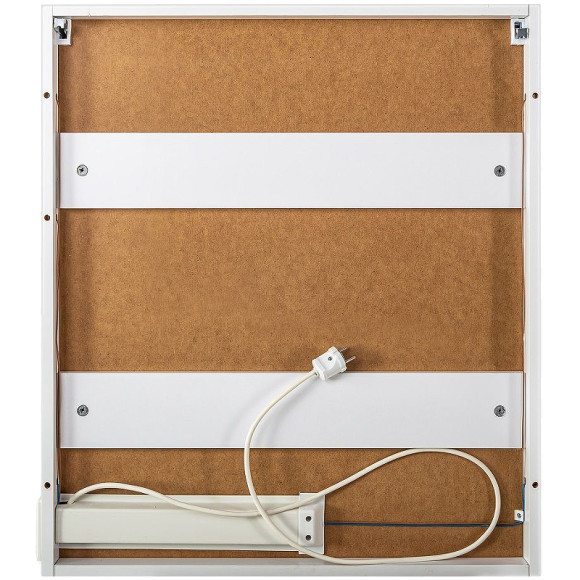 Зеркальный шкаф Art&Max Verona AM-Ver-700-800-2D-R-DS-F с подсветкой с сенсорным выключателем Белый Зеркальный шкаф Art&Max Verona AM-Ver-700-800-2D-R-DS-F с подсветкой с сенсорным выключателем Белый