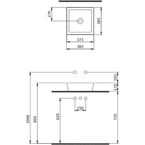 Раковина-чаша Berges Ego SL 38 181060 Серая матовая Раковина-чаша Berges Ego SL 38 181060 Серая матовая