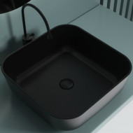Раковина-чаша Esbano Ercina-N 39 ESRNERCINMB Черная матовая