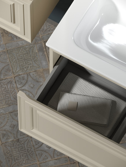 Тумба под раковину Sancos Very 100 L VR100LCE подвесная Beige Soft