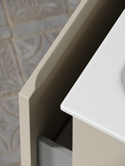 Тумба под раковину Sancos Very 100 L VR100LCE подвесная Beige Soft