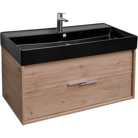 Тумба под раковину Jacob Delafon Vivienne 100 EB1668-E75-E75 подвесная Дуб давос натуральный Тумба под раковину Jacob Delafon Vivienne 100 EB1668-E75-E75 подвесная Дуб давос натуральный